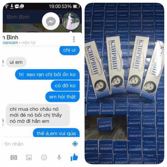 KEM SẸO KLIRVIN
