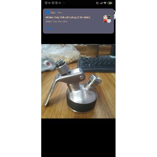 [hình ảnh thật] Bình xịt kem mosa inox 500ml