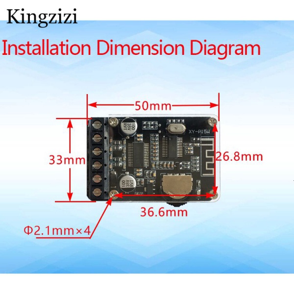 Bảng Mạch Khuếch Đại Âm Thanh Kỹ Thuật Số Bluetooth 5.0 30W 30W XY-P15W 10W/15W/20W Chuyên Dụng