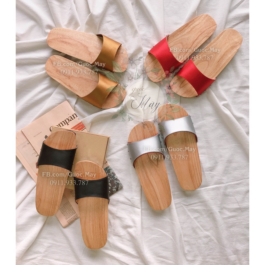 Guốc Gỗ Guốc Mộc Truyền Thống Cổ Điển *HÌNH THẬT 100%*
