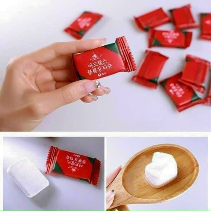 SET 20 VIÊN KHĂN GIẤY NÉN ĐA NĂNG HÀN QUỐC
