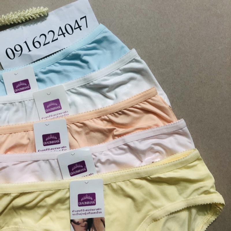 Set 10c quần lót học sinh, quần lót nữ cotton