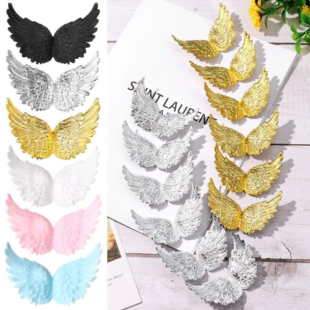 LEISURE 12 Cánh Thiên Thần Nhựa Trang Trí Bánh Kem