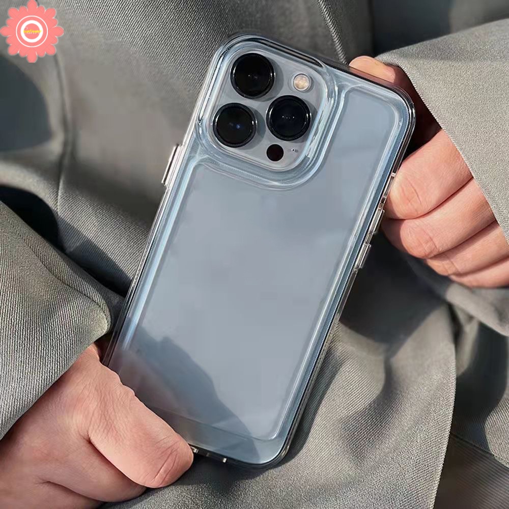Sang Trọng Ốp Điện Thoại tpu Mềm Trong Suốt Chống Sốc Cho iphone 11 15 7 8 plus 13 12 15 pro max se 2020 xr x xs max