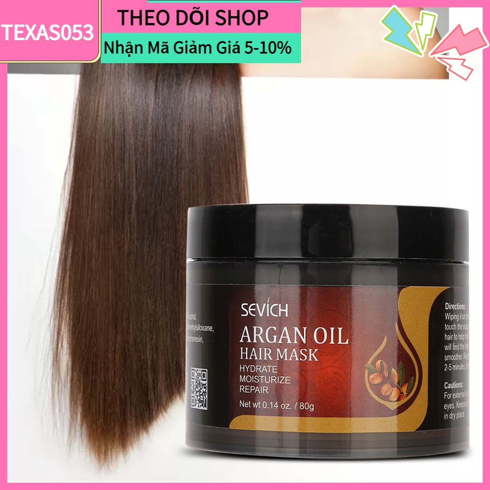 Mặt nạ ủ tóc Sevich dưỡng ẩm phục hồi cho tóc duỗi và uốn