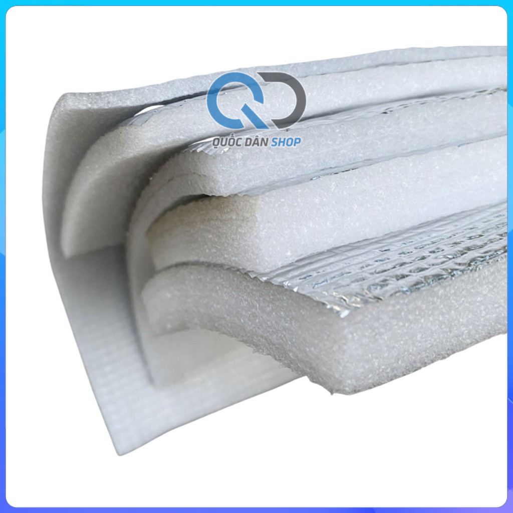 Tấm xốp bạc cách nhiệt chống nóng - mút xốp PE tráng bạc