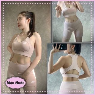 [Tặng Đệm Nâng Ngực] Set Bộ Đùi Tập Gym Nữ