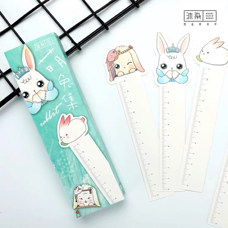 Hộp 30 bookmark thước kẻ siêu xinh