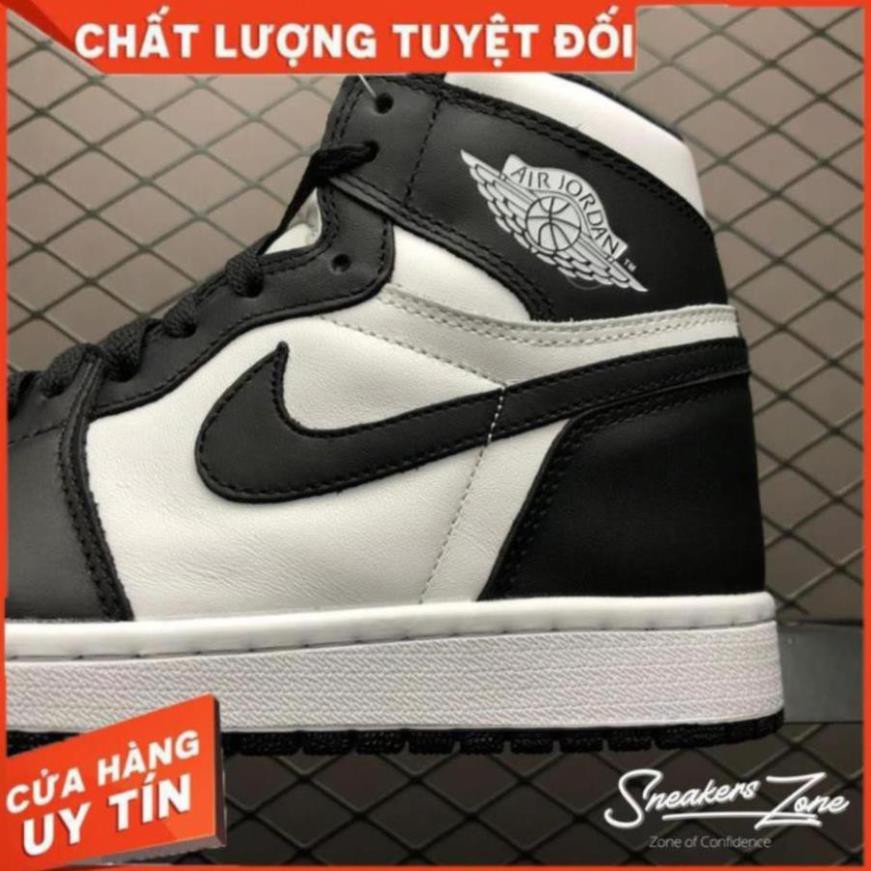 Giầy Jordan 1 đen trắng cao cổ chất đẹp fullbox  | BigBuy360 - bigbuy360.vn
