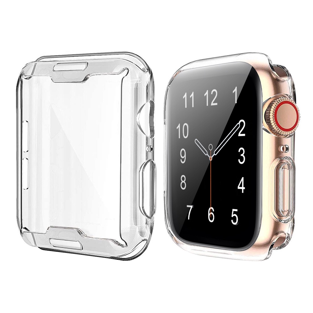 Ốp Dẻo Bảo Vệ Màn Hình Cho Đồng Hồ Thông Minh Apple Watch Series 7/6/5/SE/4/3/2/1 Size 38-40-41-42-44-45mm