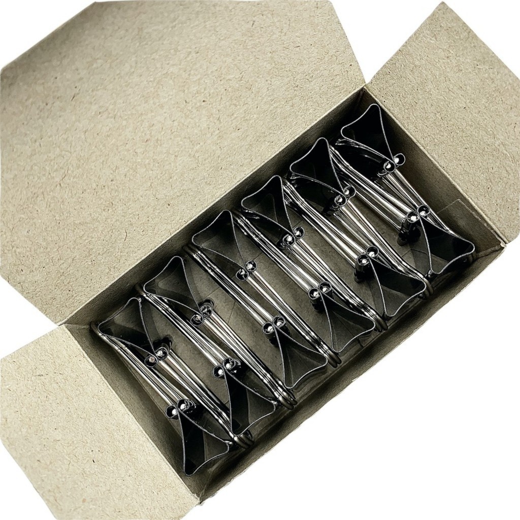 Double A Kẹp Bướm 19mm - [Đàn hồi tốt] Combo 2 hộp