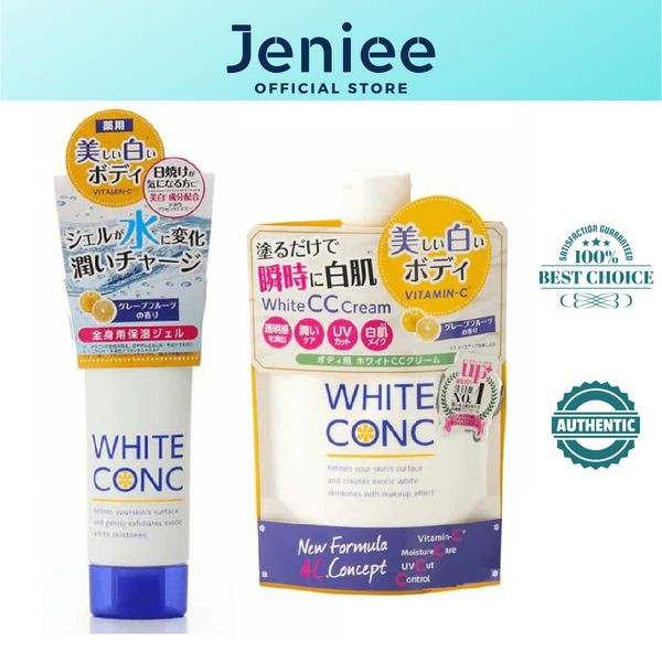 Kem dưỡng trắng da White Conc Watery Cream Nhật Bản - Jenieeshop