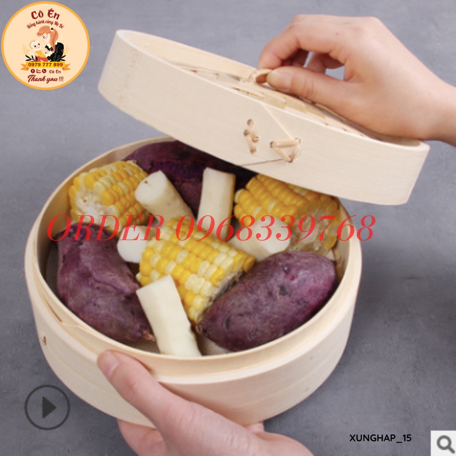 Thảm hấp nhiều size của Xửng hấp tre  đồ ăn bằng tre
