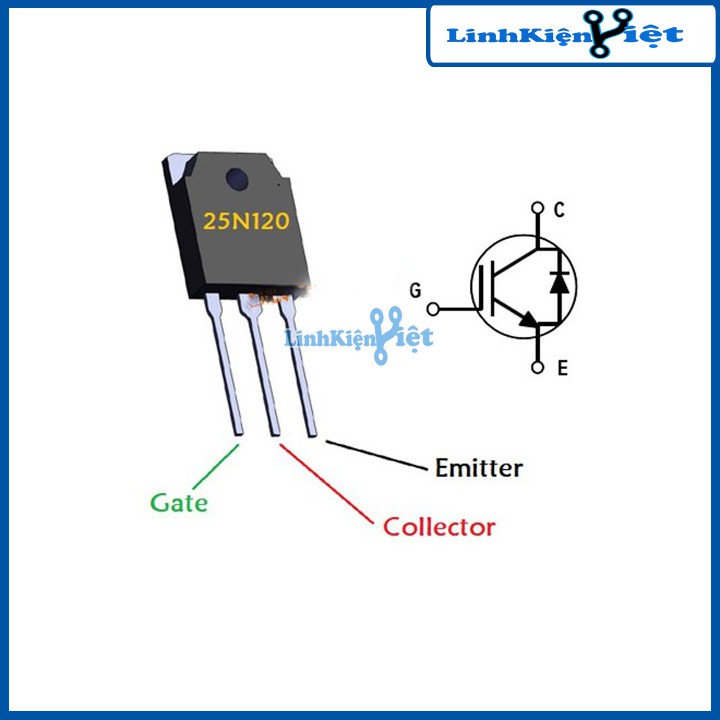 25N120 IGBT 25A/1000V
