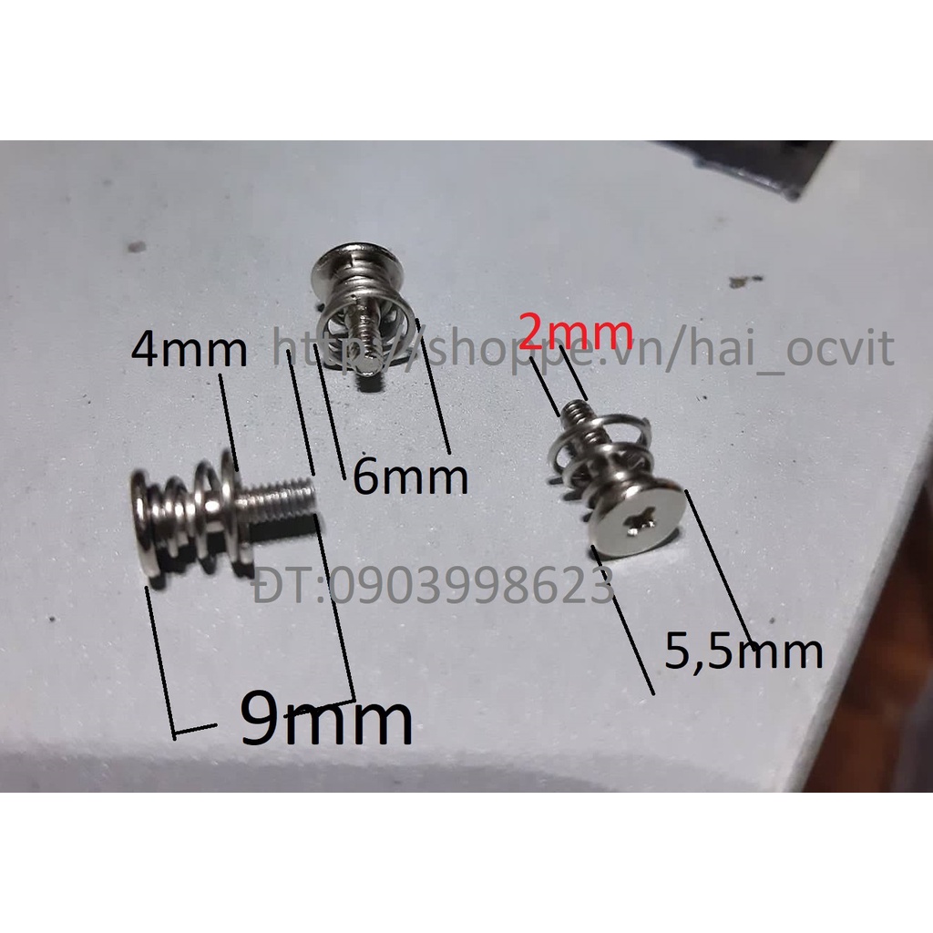 Ốc lò xo VGA , Ốc lò xo bắt tản nhiệt Vga