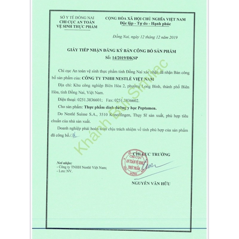 Sữa bột Peptamen, Peptamen Junior 400g