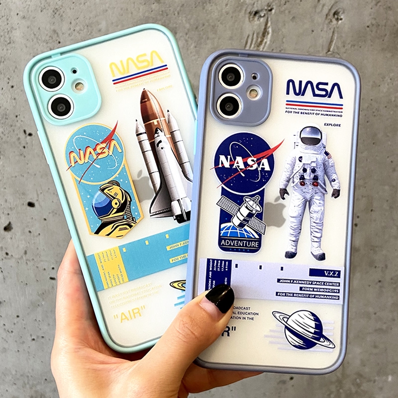 iPhone 12 Ốp điện thoại bảo vệ camera hình phi hành gia iPhone 6 6plus 7 7plus 8 8 Plus X XS XR XS MAX 11 11 PRO 11 Pro MAX SE | BigBuy360 - bigbuy360.vn