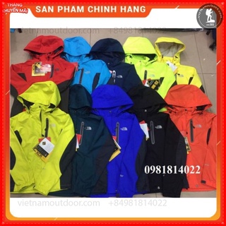 Áo khoác nữ The North Face Softsell Gore-tex  2 lớp - cản gió - đi mưa cực tốt