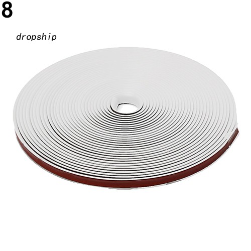 Thanh nhãn dán viền bảo vệ mâm bánh xe hơi dài 8m