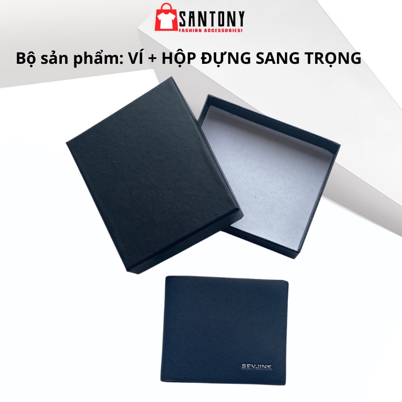 Ví nam nhỏ gọn đẹp mini Bóp da mềm nhiều ngăn đựng tiền ,cài thẻ .thiết kế dáng ngang trẻ trung, sang trọng