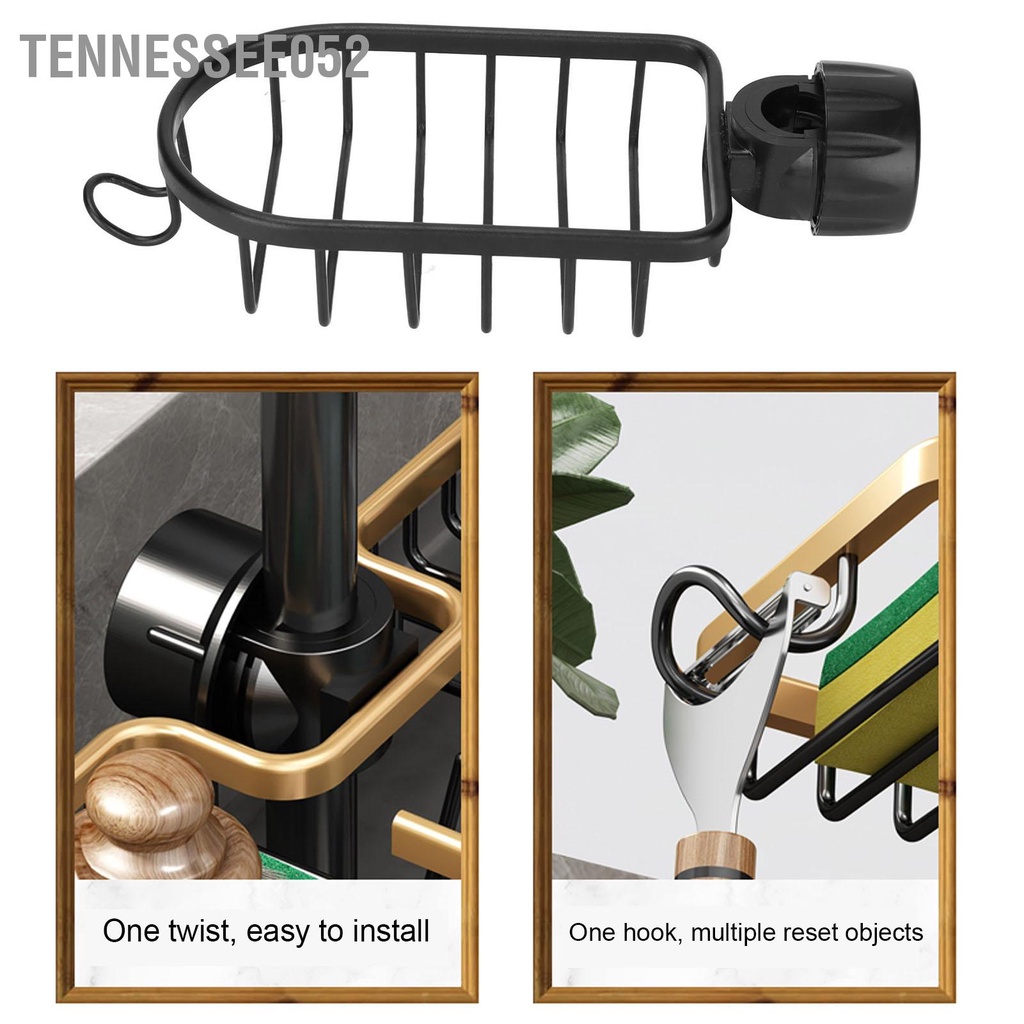 Giá Đựng Xốp Rửa Chén Treo Vòi Nước Bồn Rửa Nhà Bếp / Nhà Tắm Dễ Điều