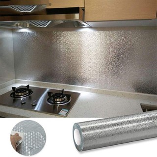 Cuộn giấy bạc dán bếp Tráng Nhôm Bền Màu, Chống Thấm Nước, Chống Dầu mỡ, Chịu Nhiệt Độ Cao