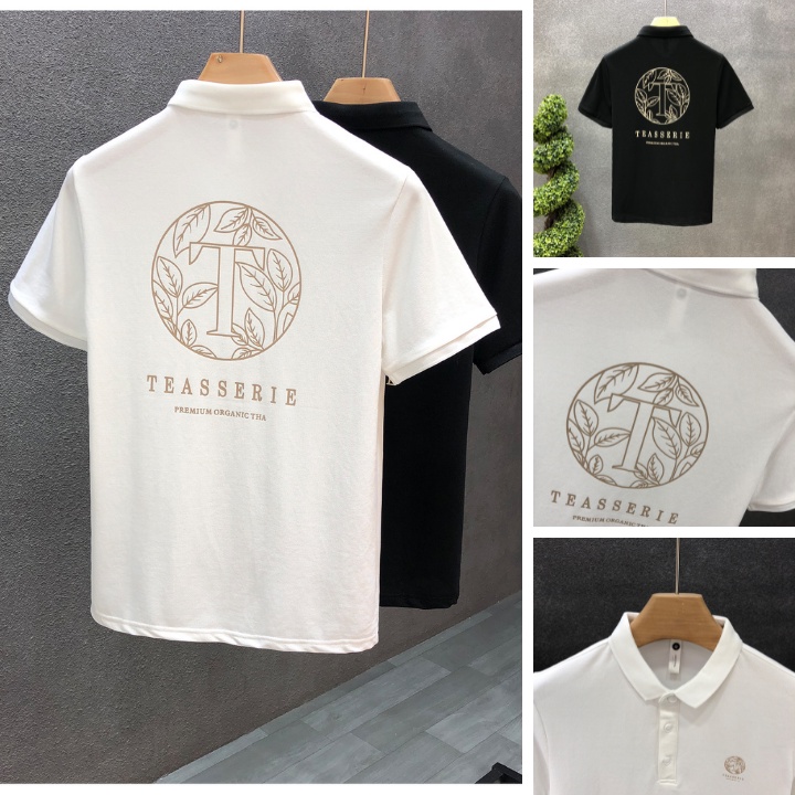 Áo polo nam , áo thun nam Teasserie vải cotton hút mồ hôi thoáng mát ôm body