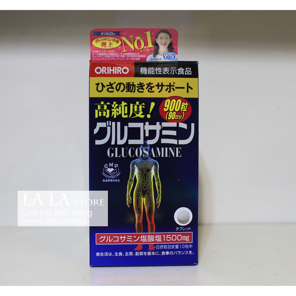 [Mã 66FMCGSALE hoàn 8% xu đơn 500K] Viên Uống Glucosamine Orihiro 1500mg Của Nhật 900 viên | BigBuy360 - bigbuy360.vn