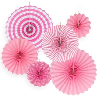 Set Quạt Giấy Trang Trí Sinh Nhật Hoặc Làm Backdrop
