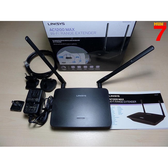 Bộ Tiếp Sóng & Mở Rộng Wifi Linksys RE6500HG | BigBuy360 - bigbuy360.vn