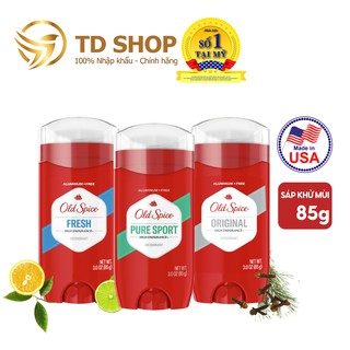 [NK Mỹ] Lăn Sáp Khử Mùi Nam Old Spice HighEndurane Pure Sport I Fresh I Original 85g - TD Shop