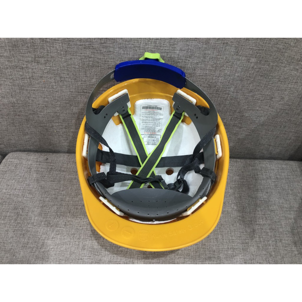 Nón Bảo Hộ Hàn Quốc Kukje 2 Màu Trắng, Vàng (Kèm Hình Thật)