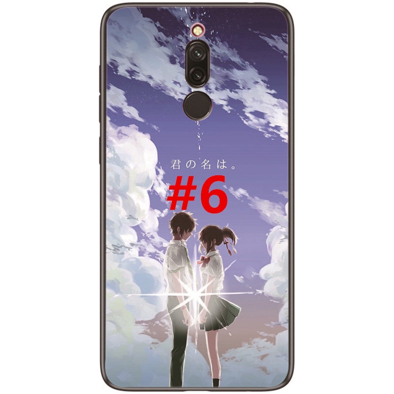 Ốp điện thoại TPU mềm in hình nhân vật anime dành cho Xiaomi Redmi 8 / 8A / Note 8 Pro / Mi 9 Pro 5G cho các cặp đôi