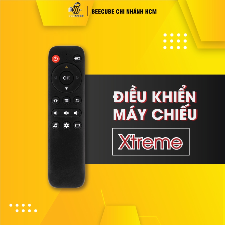 ĐIỀU KHIỂN, REMOTE CHO MÁY CHIẾU BEECUBE XTREME