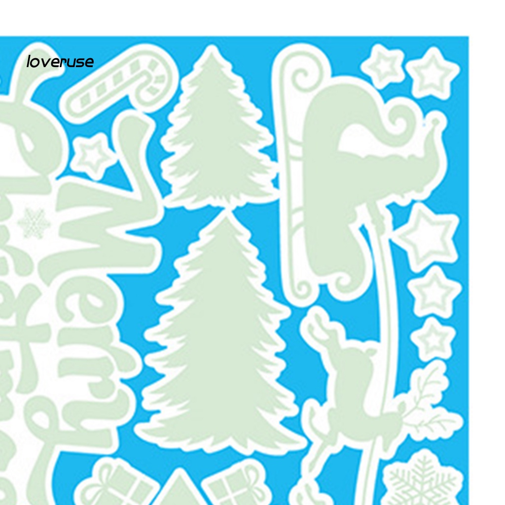 Set 2 Sticker Dán Tường Phát Quang Họa Tiết Dễ Thương Bắt Mắt