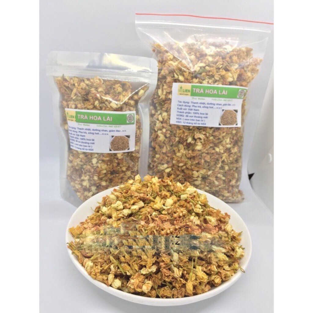 Hoa nhài (hoa lài) khô 1Kg - trà thảo mộc