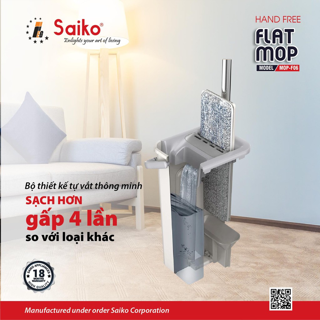 Cây lau nhà thông minh Saiko MOP_F06