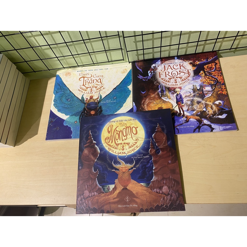Sách - Combo 3 Sách tranh khổ to 25x25cm cho trẻ em Những vệ thần của tuổi thơ - William Joyce