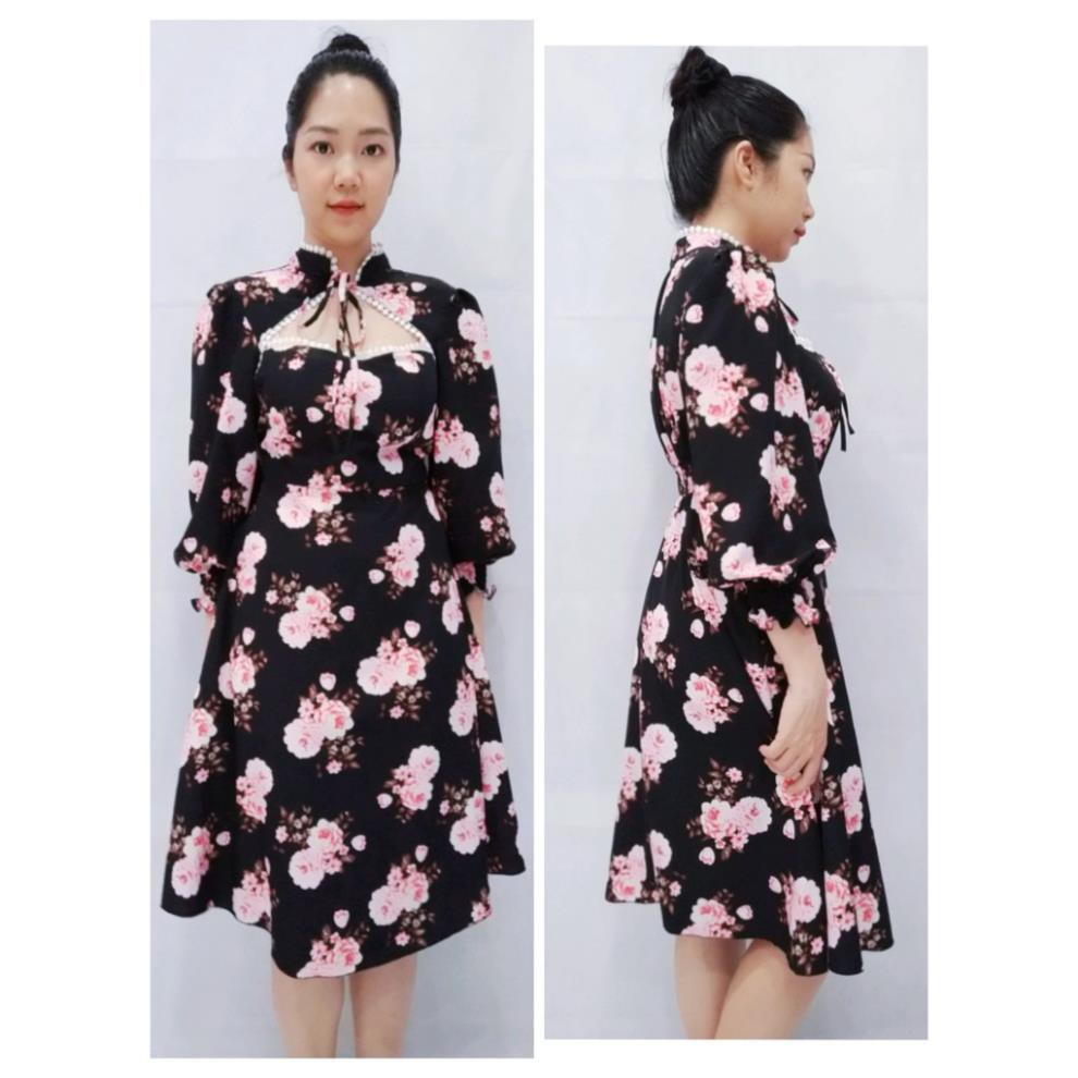 Đầm lụa hàng thiết kế vải mềm, mịn, mát, ít nhăn | BigBuy360 - bigbuy360.vn