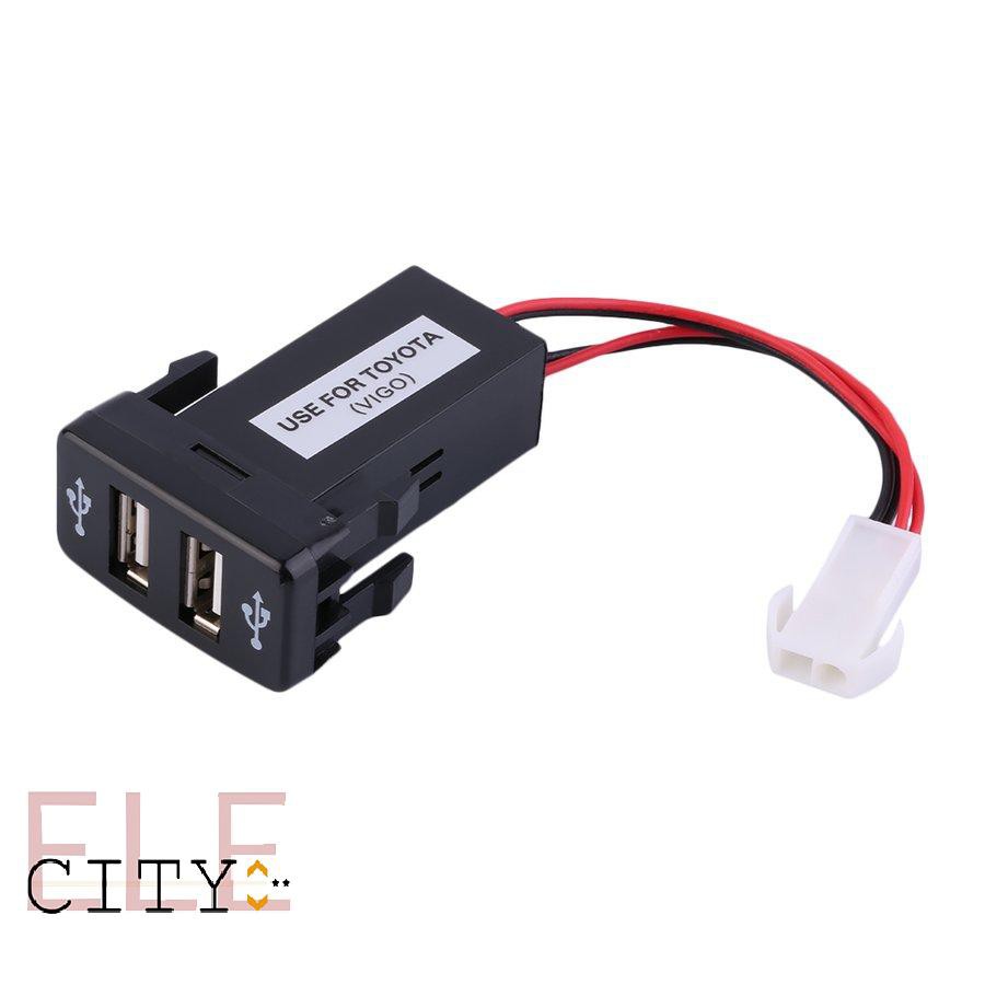 Bộ Sạc 22 Cổng Usb Cho Xe Toyota 5v 2.1a 1a