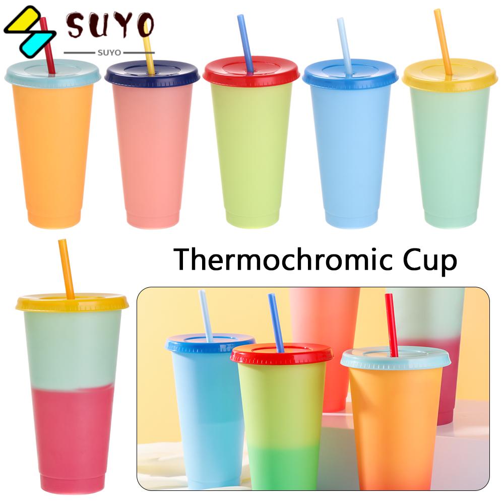 Cốc uống nước bằng nhựa nhiều màu sắc thời trang tiện dụng