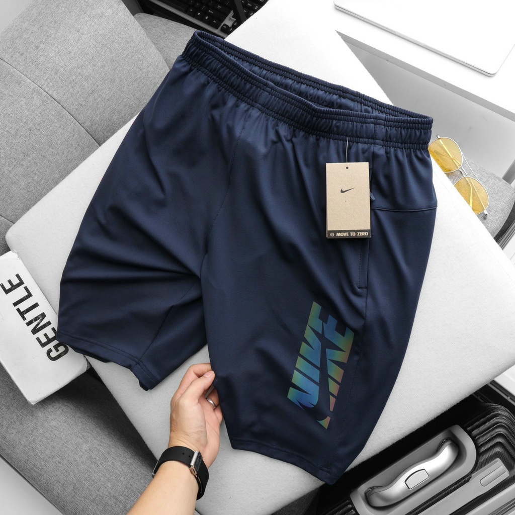 Quần Đùi Nam Mặc Nhà Quần Short thun Nam 2023 Phản Quang Vải Thun Cao Cấp Mềm Mịn Không Nhăn Không Xù Shopthethaokute