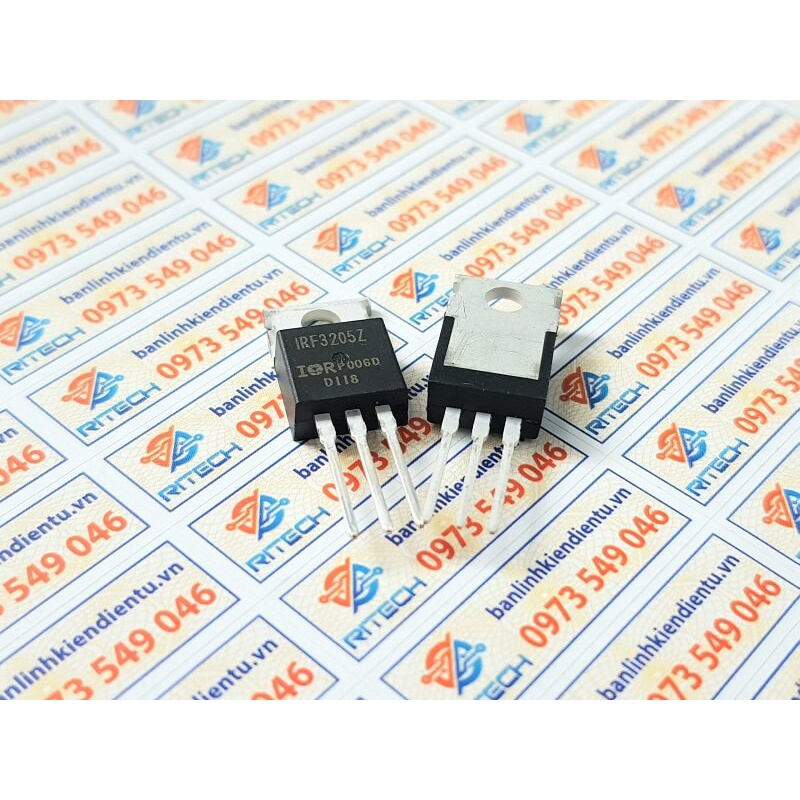 IRF3205 IRF3205Z 3205 Mosfet Kênh-N 110A/55V TO-220 chính hãng