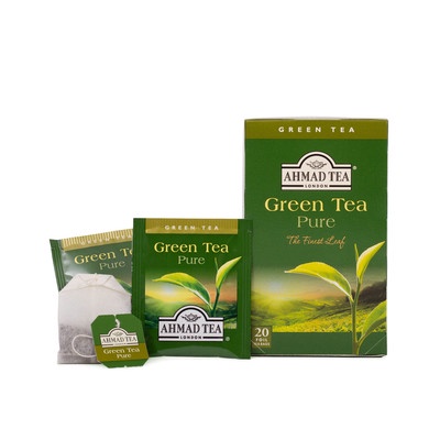 TRÀ XANH AHMAD ANH QUỐC - TRÀ XANH  - Green Tea Pure -Thức uống tốt cho sức khỏe