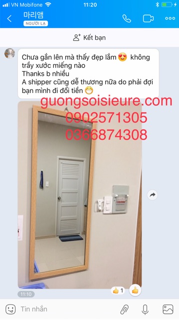 Gương treo tường ( chỉ giao tphcm)