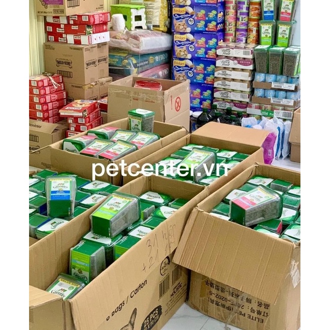 🇺🇸Bánh Thưởng Cho Mèo Hỗ Trợ Giảm Búi Lông Feline Greenies Smartbites Hairball Control Cat Treats 60g