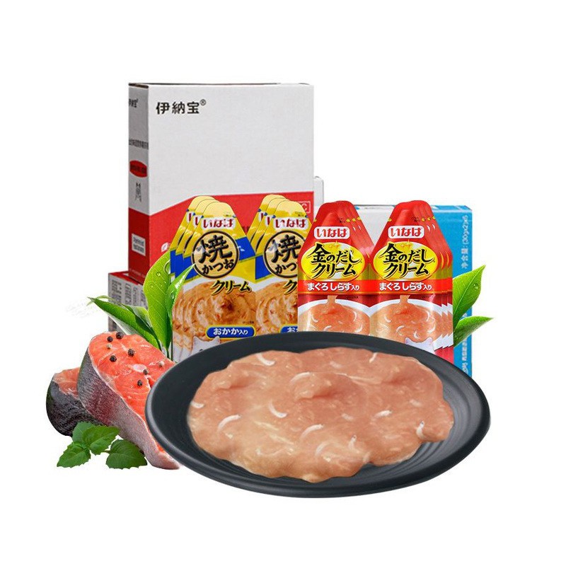 Pate Ciao dạng nhuyễn Inaba Churu 30g Sốt Súp thưởng cho mèo (Hương Vị Giao Ngẫu Nhiên)