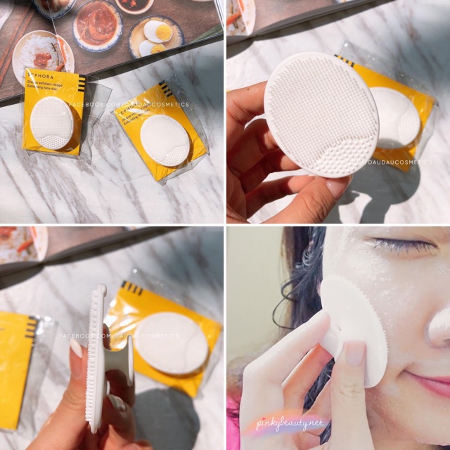 MIẾNG RỬA MẶT SEPHORA EXFOLIATING FACE DISC