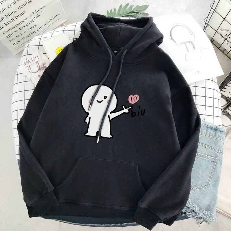 ÁO KHOÁC HOODIE CON KIU CỰC CUTE SWEATER BỀN MÀU 1KENZ