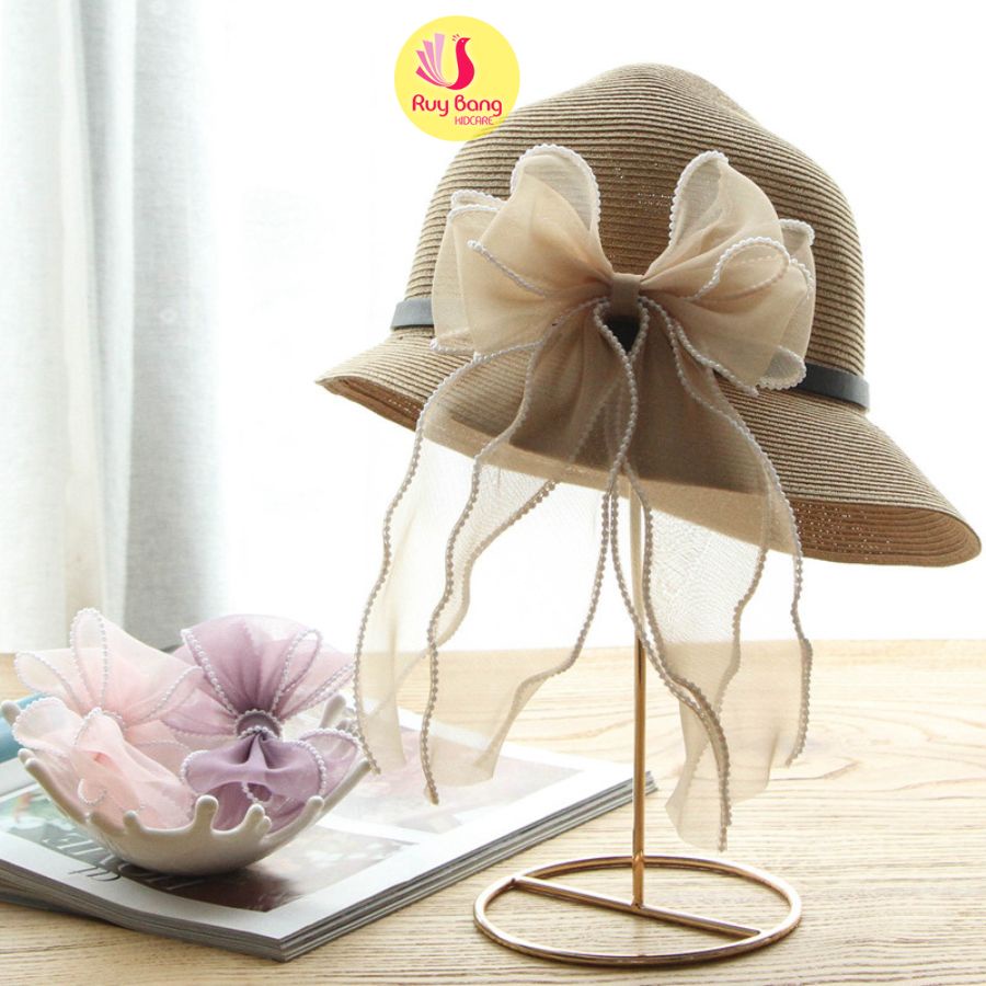 Ruy băng voan viền trai cao cấp size 6cm RB2221